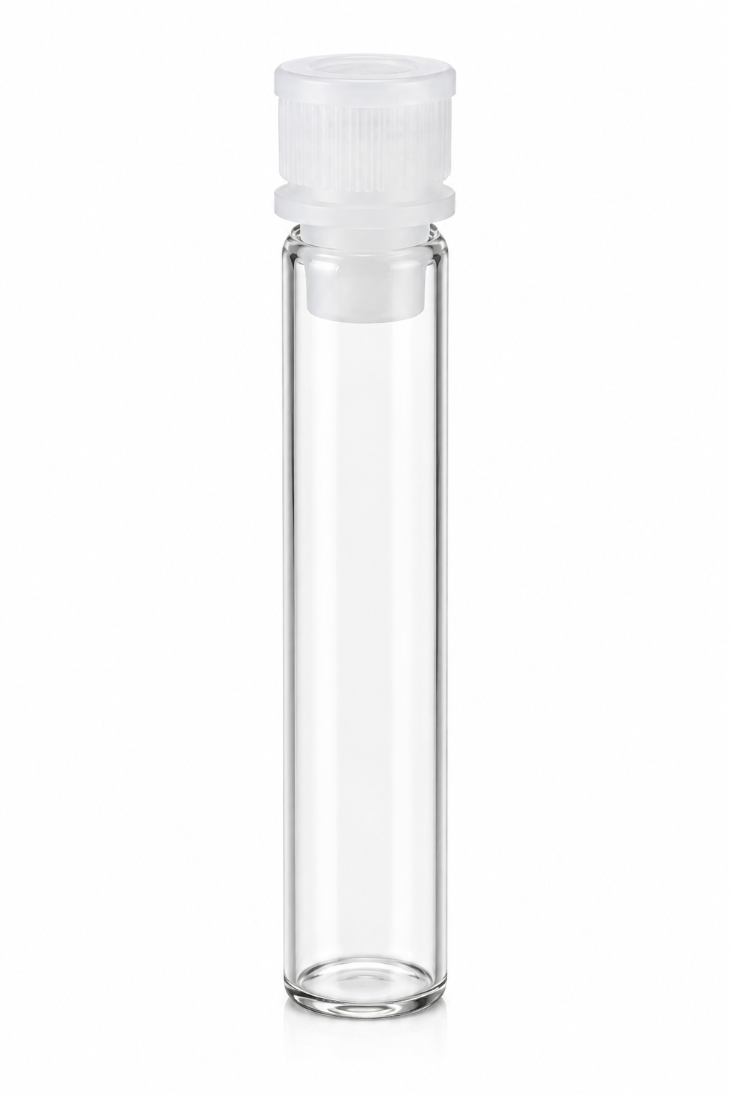1mL Clear Glass Shell Vial with PE Plug
