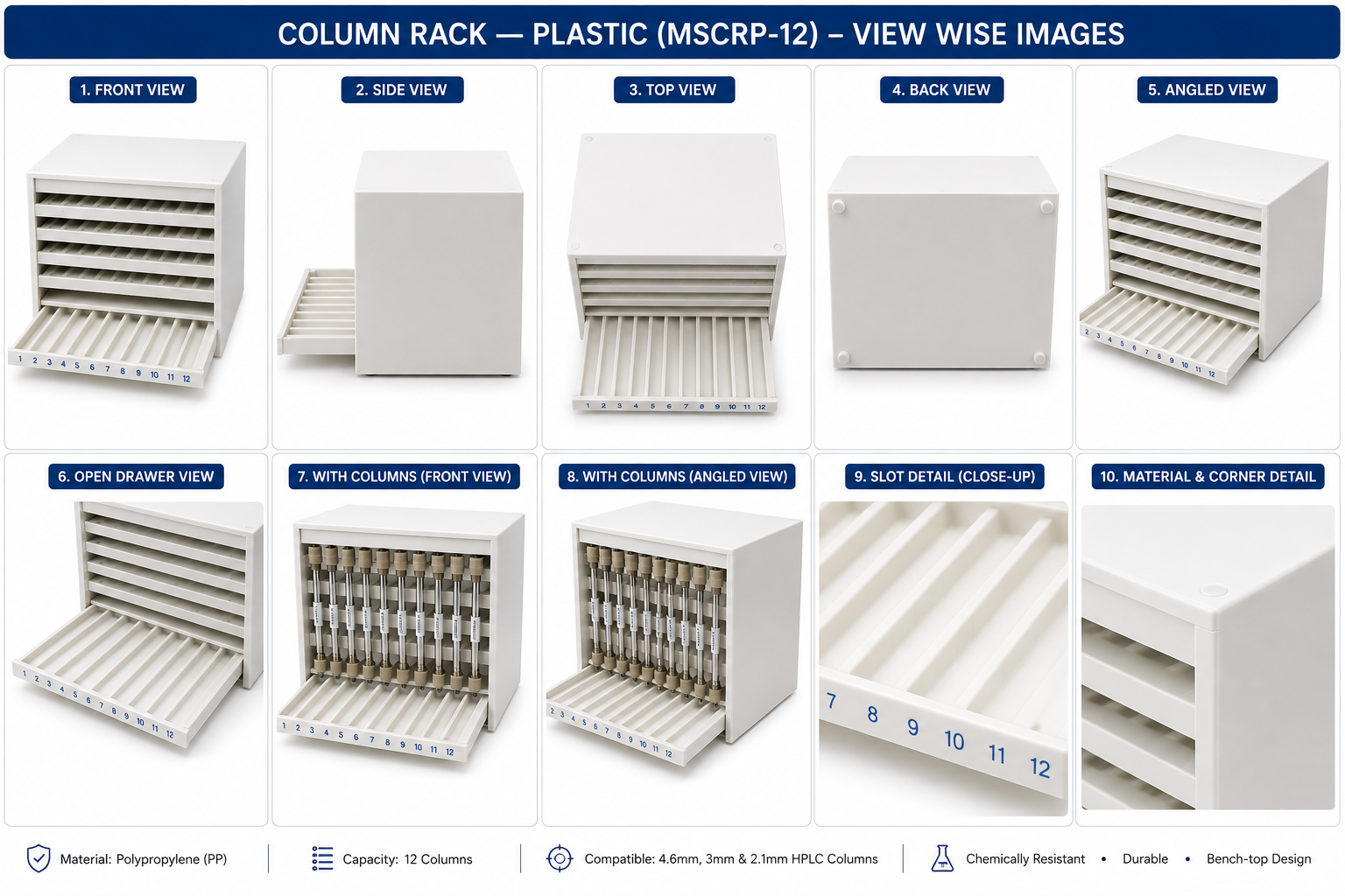 Column Rack – Plastic