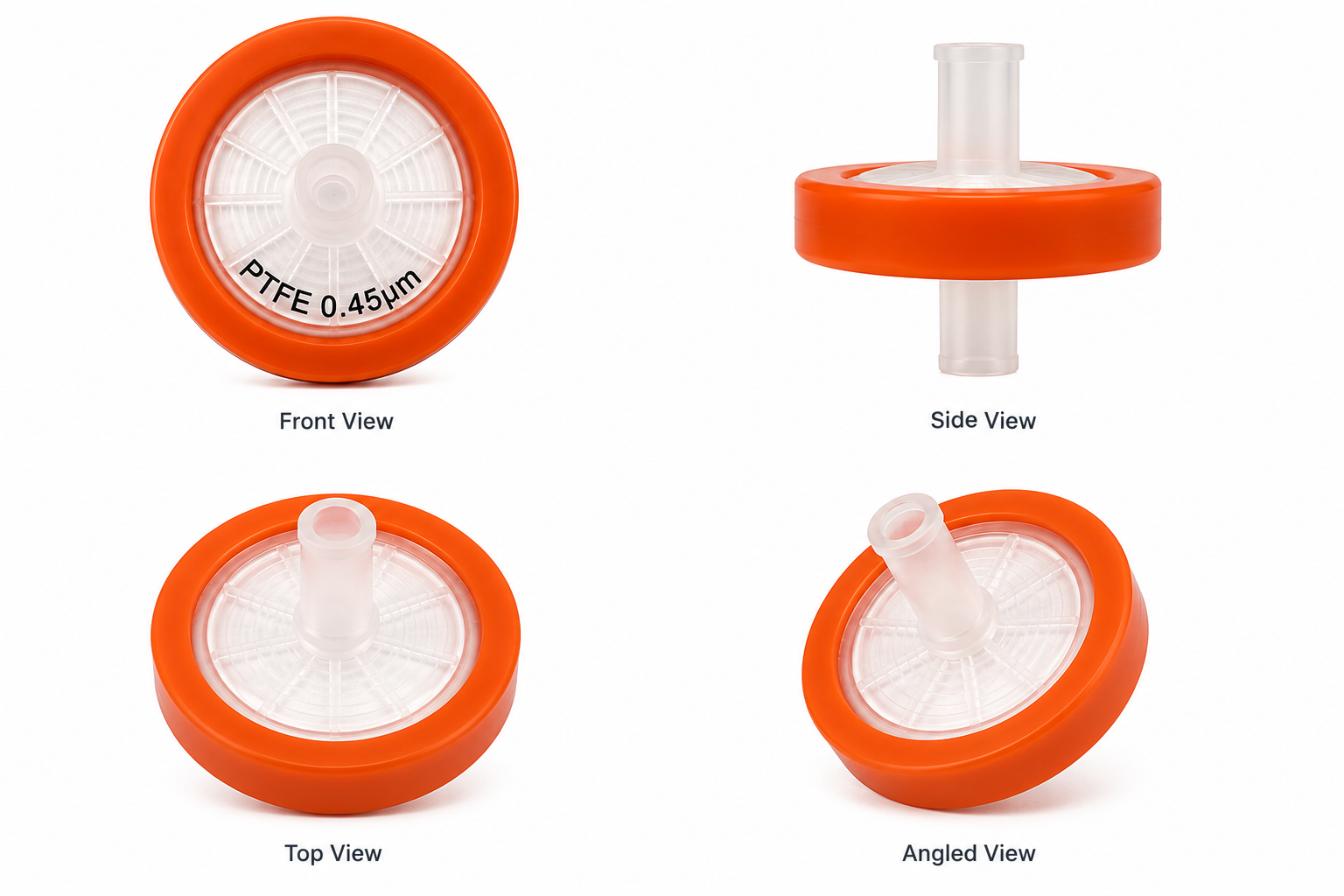 PTFE Syringe Filter 25mm × 0.45µm