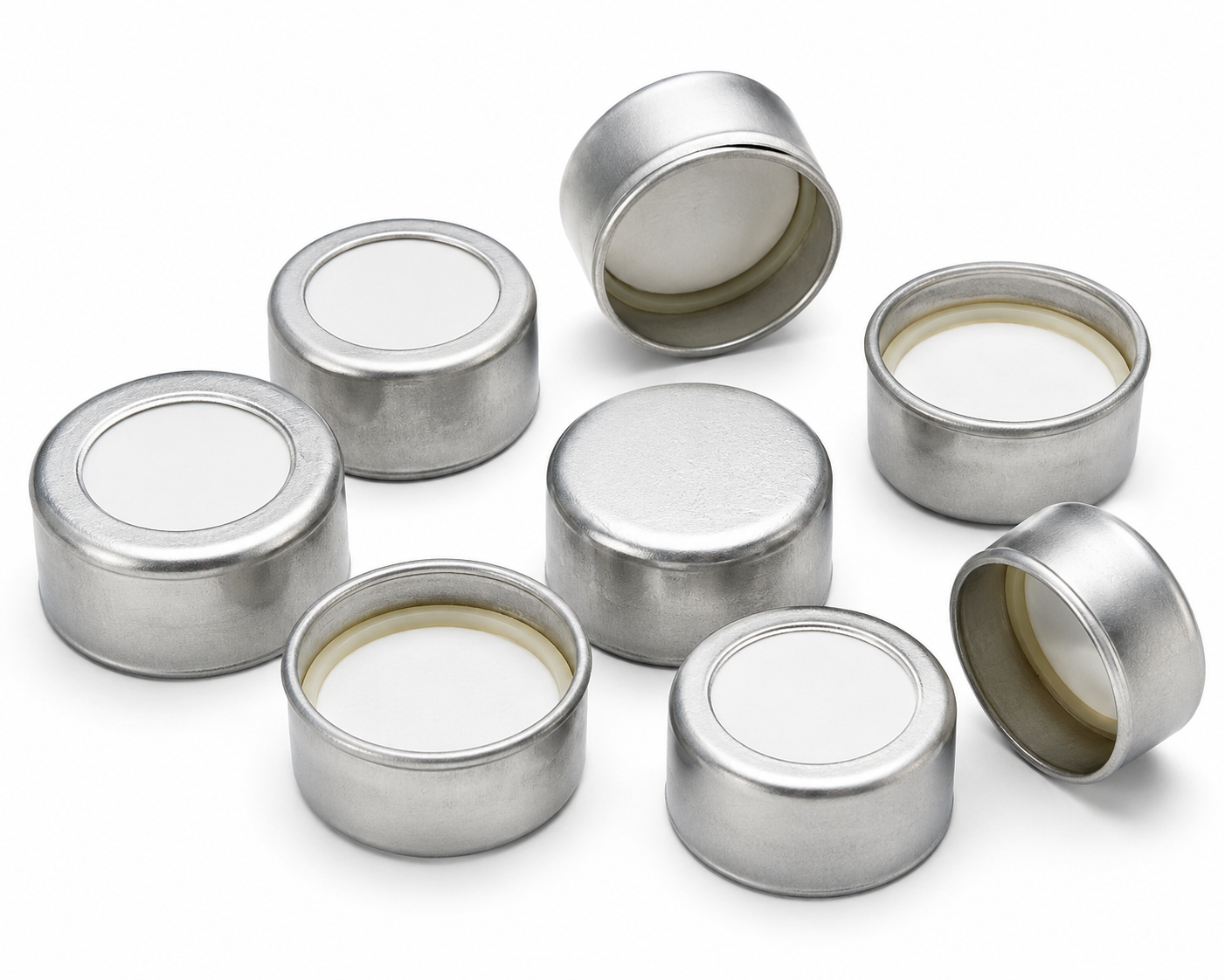 18mm Magnetic Crimp Cap PTFE/Silicone Septa